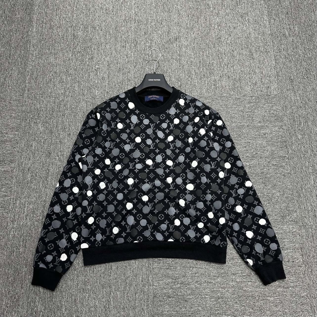 Sweatshirt Louis Vuitton x Yayoi Kusama Black size M International