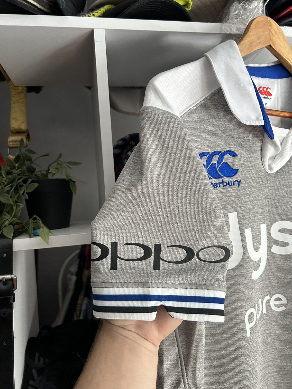 Canterbury of New Zealand Bath Rugby 2016 2017 Canterbury Away Classic Jersey Shirt Size US M / EU 48-50 / 2 - 5 Thumbnail