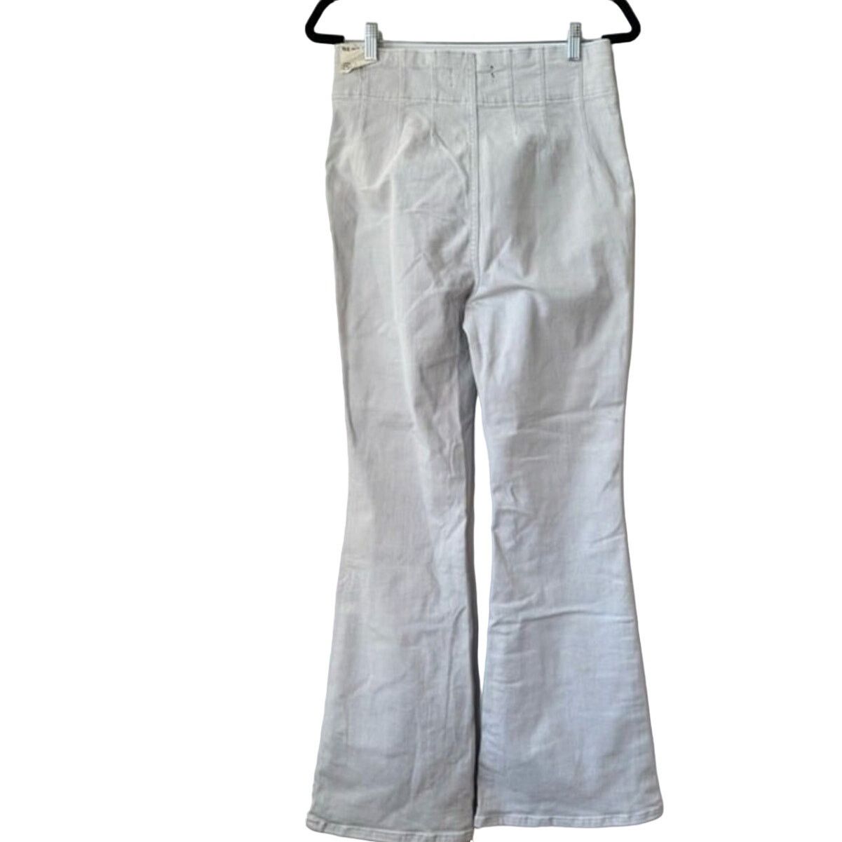 Free People New Free People We The Free Jayde Flare Jeans $98 SZ 32 Gray Size 32" / US 10 / IT 46 - 6 Thumbnail