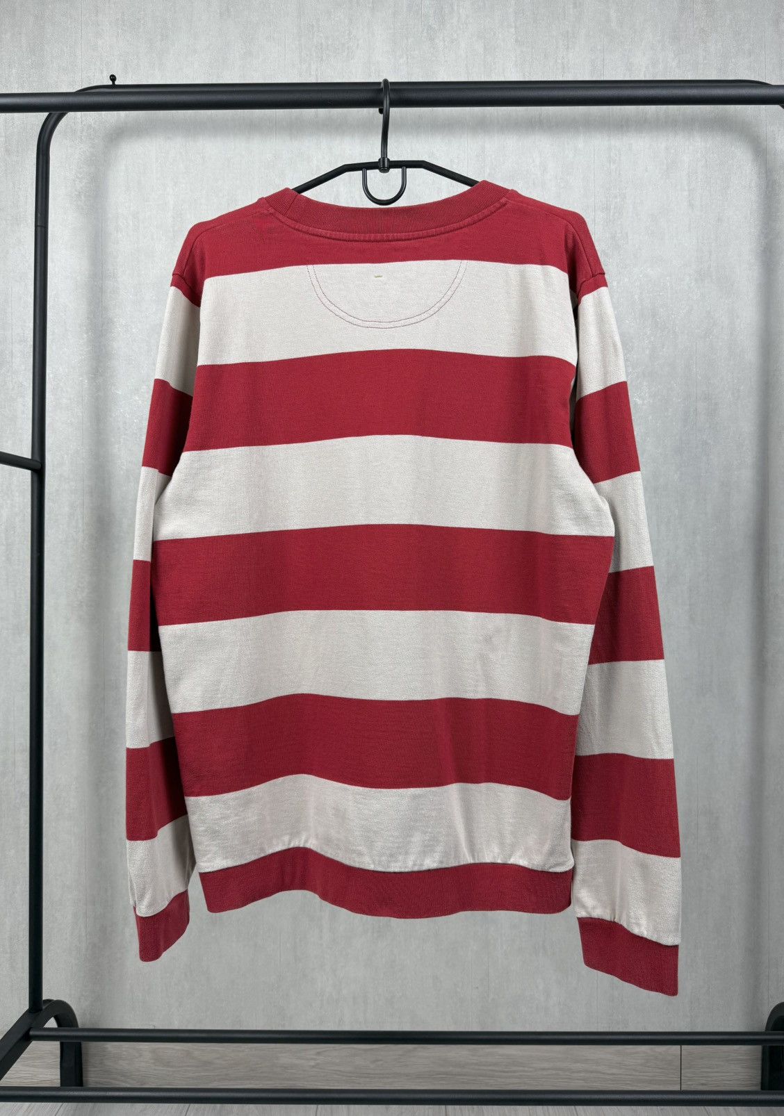 Margaret Howell Margaret Howell MHL Men’s Striped Cotton Sweatshirt Size M Size US M / EU 48-50 / 2 - 7 Thumbnail