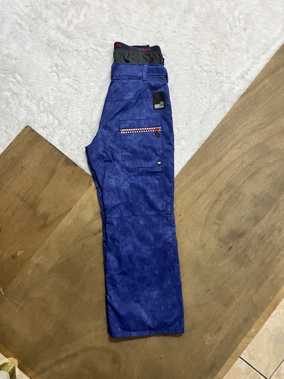 Other ARBN Snowboard Ski Pants Blue Technical Cargo L Size US 36 / EU 52 - 20 Thumbnail