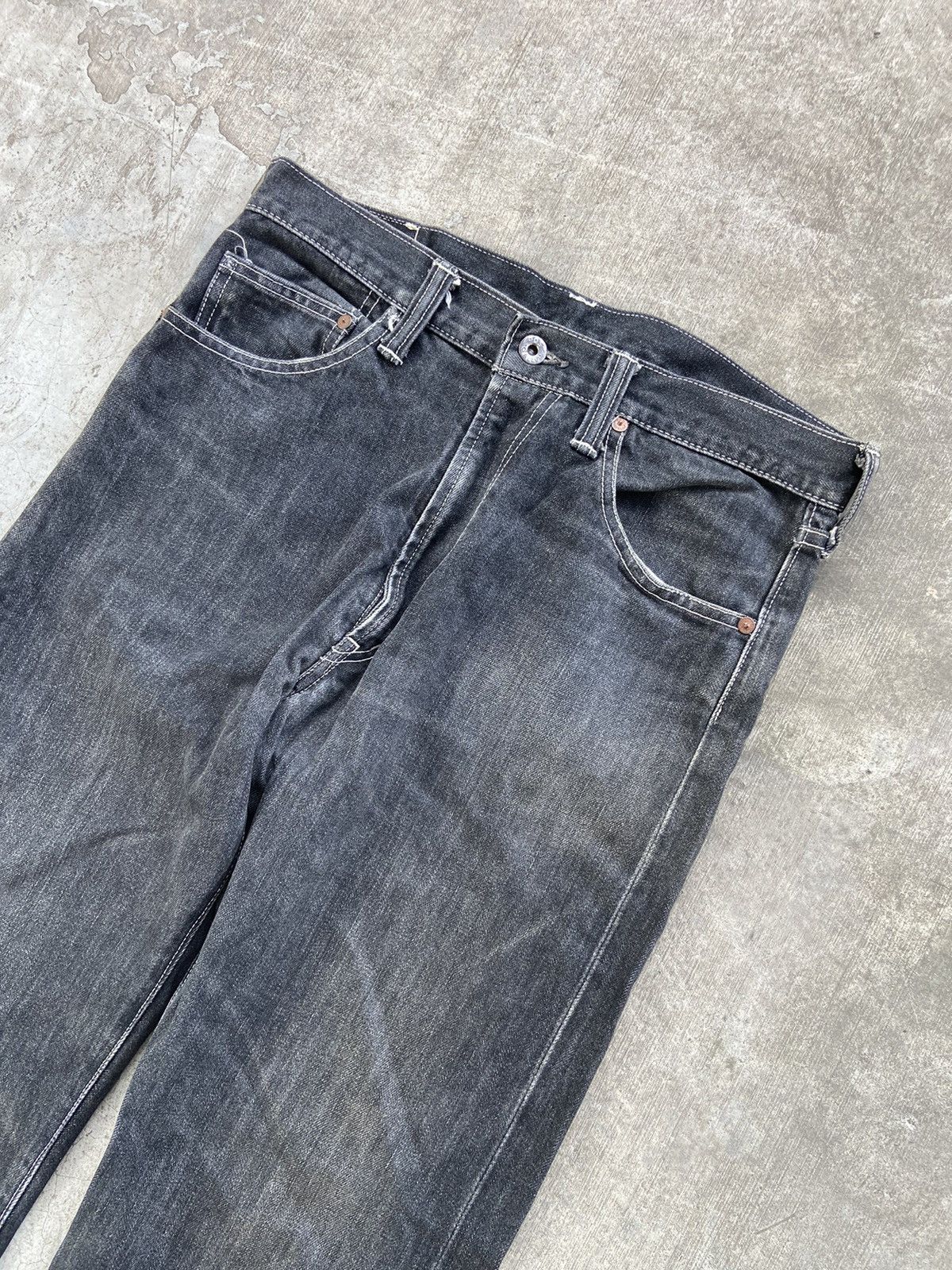 Post Overalls Vintage 2000’s Post Overalls Synchro System Denim Pants Size US 32 / EU 48 - 3 Thumbnail