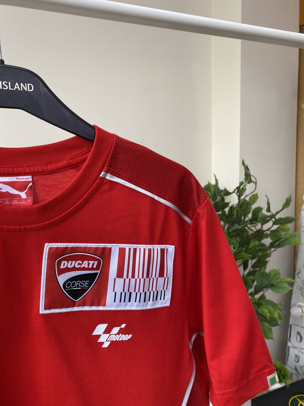 Ducati × Puma × Vintage Vintage Puma Ducati Racing Red T-shirt Size US L / EU 52-54 / 3 - 7 Thumbnail