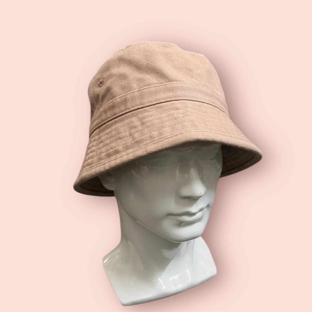 Issey Miyake VINTAGE IY BASICS ISSEY MIYAKE RED DENIM BUCKET HAT JAPAN Size ONE SIZE - 1 Thumbnail
