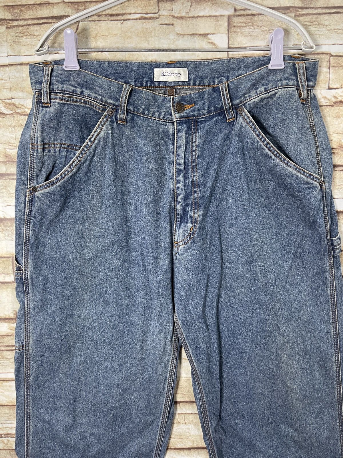 Japanese Brand × Other B.C Factory Carpenter Jeans Used Size 35 Size US 35 - 2 Thumbnail