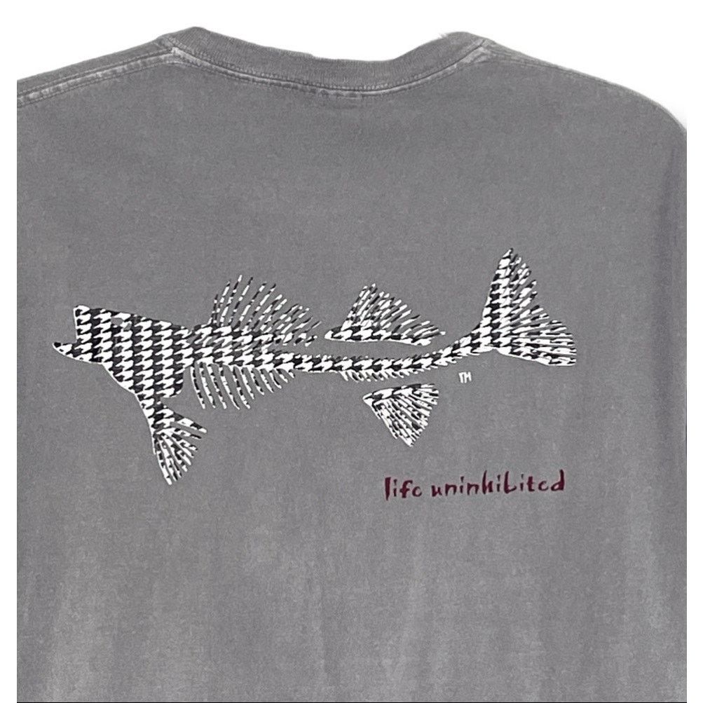 Other Coastal Cotton houndstooth fish skeleton t-shirt Size US M / EU 48-50 / 2 - 5 Thumbnail