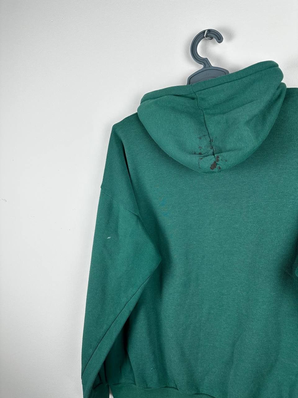 Nike × Vintage 80s Nike Center Swoosh Hoodie Streetwear Hype Sportswear Size US XL / EU 56 / 4 - 9 Thumbnail