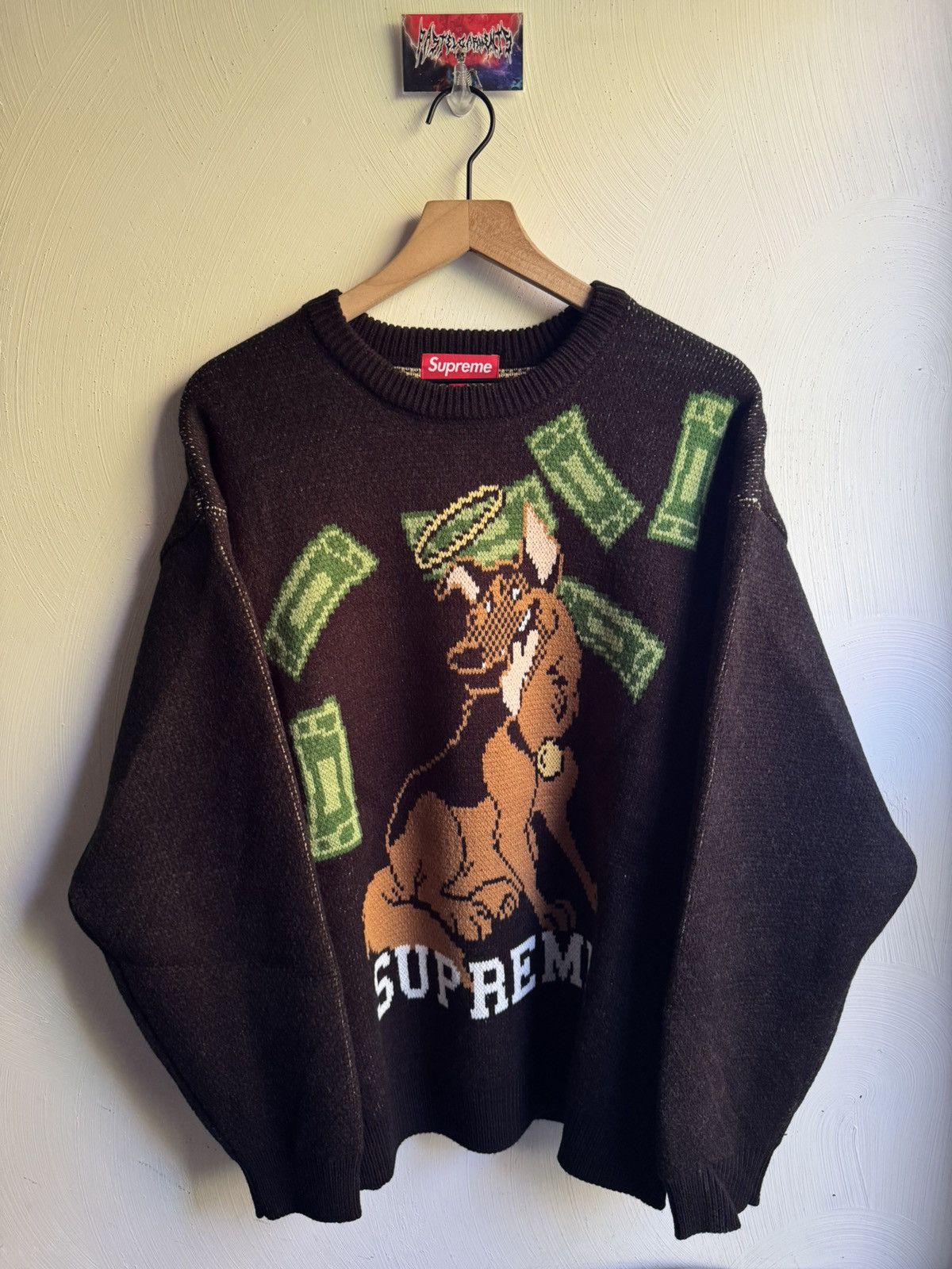Supreme All Dogs Go To Heaven Sweater Black