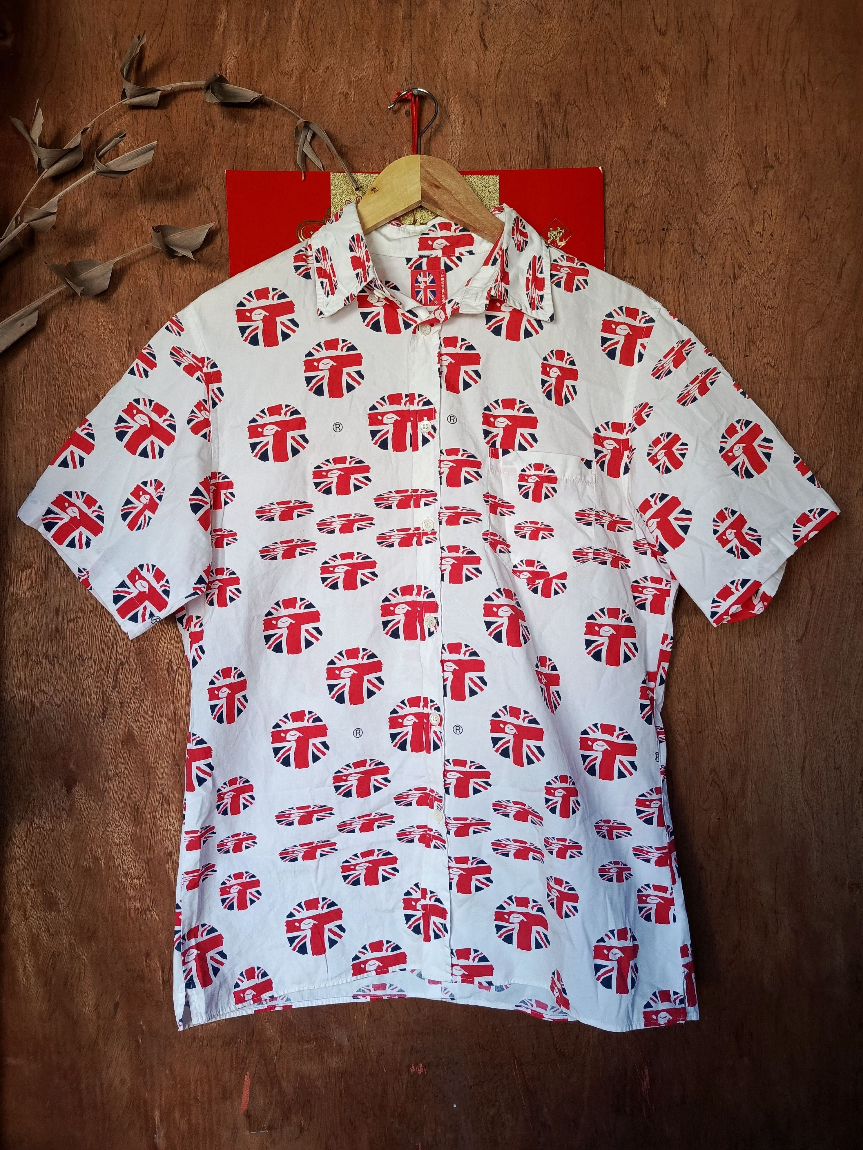 Bape 2007 Aloha Camo Button Up Shirt | Grailed