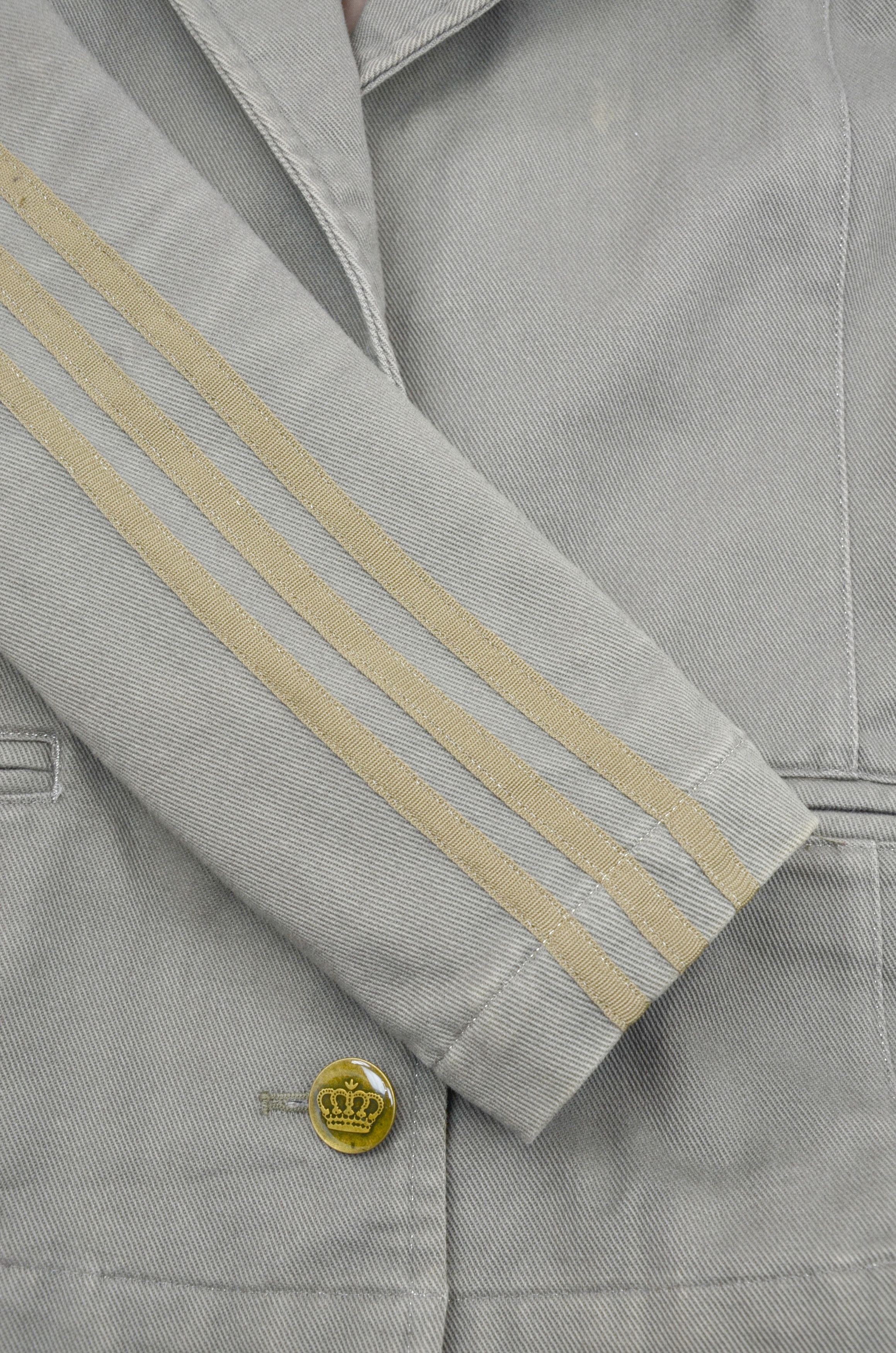 Adidas Adidas Vintage Respect Me Crown Khaki Coat Missy Elliott S Size S / US 4 / IT 40 - 13 Thumbnail