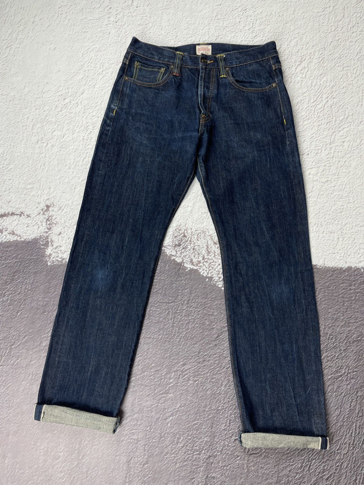 Denim Demon Aktiebolaget Denim Demon AAJJA Raw Selvedge Blue Jeans Men’s Size US 31 - 3 Thumbnail