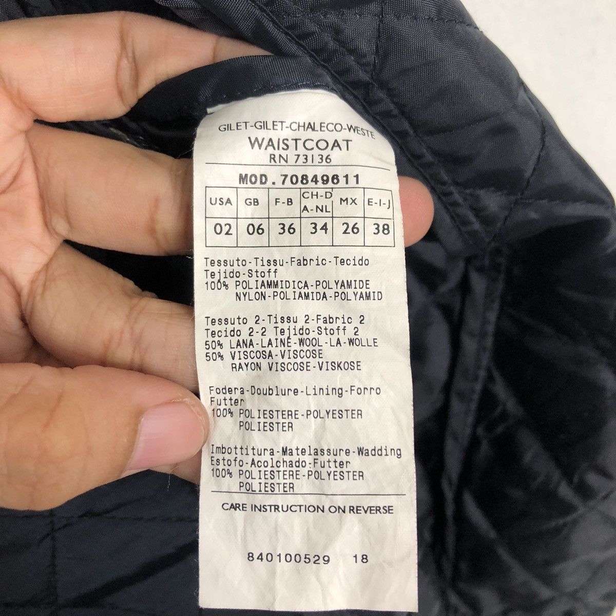 Vintage VINTAGE MAX & CO QUILTED VEST Size US M / EU 48-50 / 2 - 12 Thumbnail
