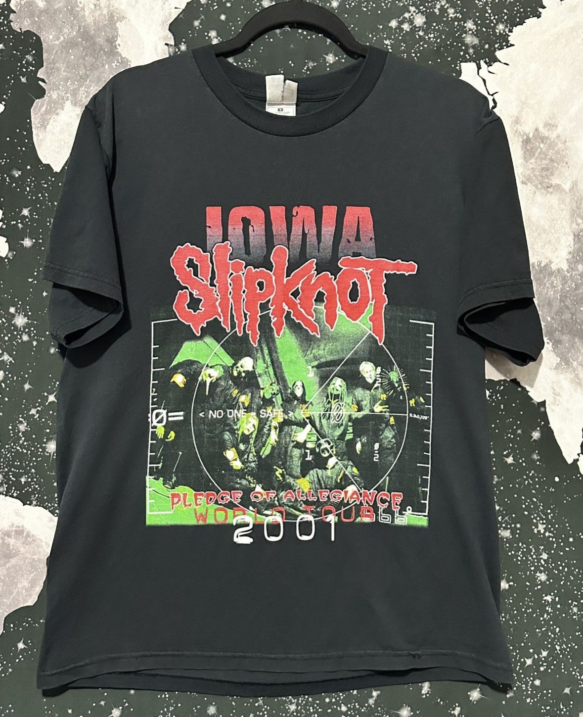 Fruit Of The Loom Slipknot Iowa World Tour Band Shirt Size US L / EU 52-54 / 3 - 1 Thumbnail
