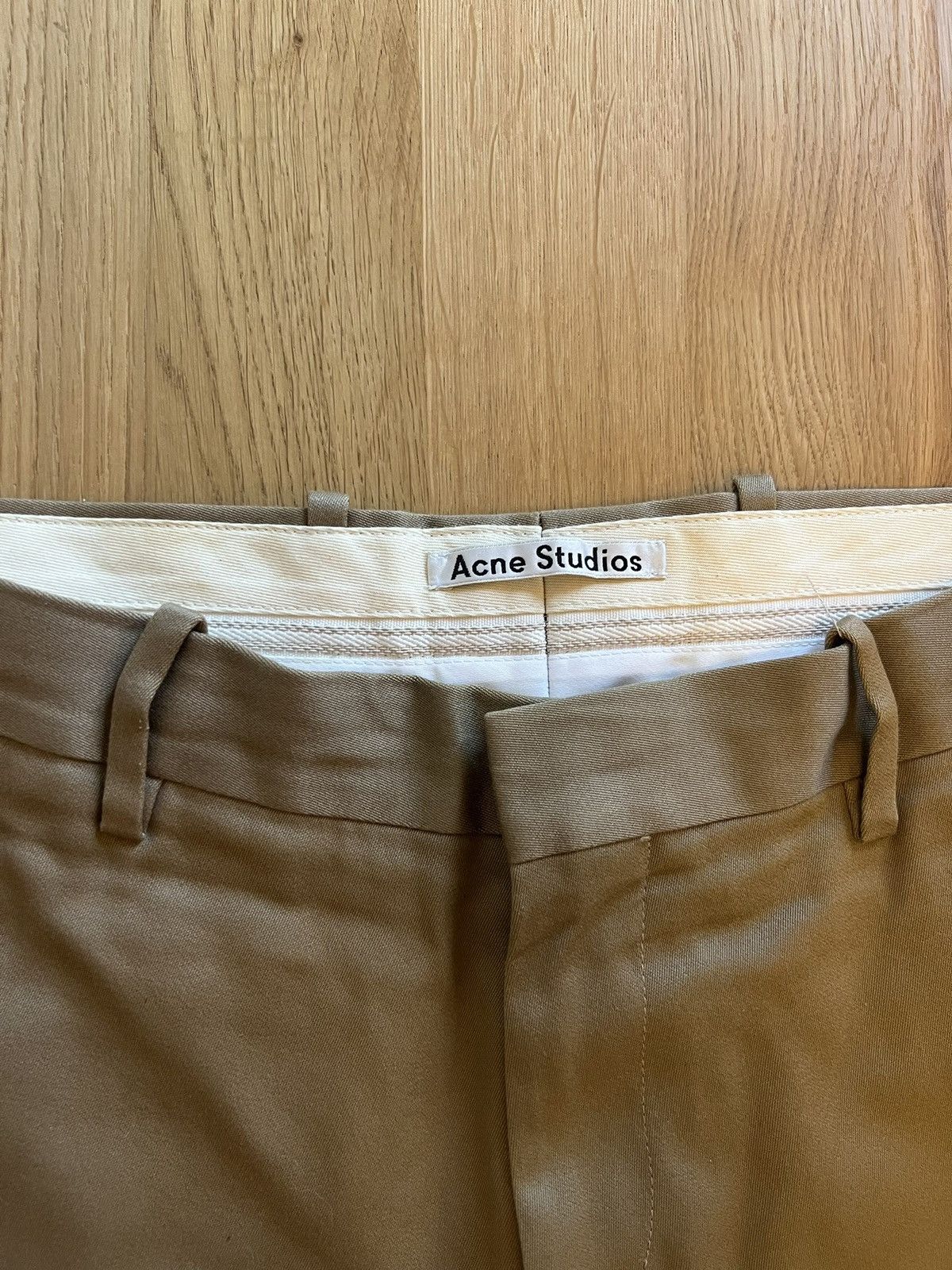 Acne Studios Acne Studios Cone Cotton Pants Size US 30 / EU 46 - 2 Thumbnail