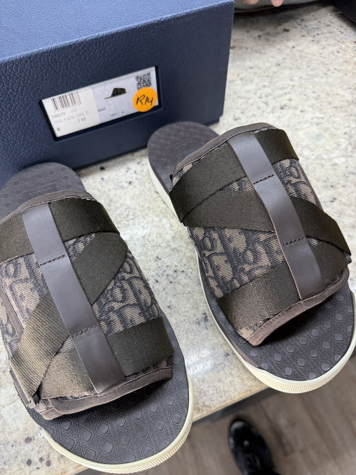Dior Christian Dior Brown Sandles Size US 7 / EU 40 - 2 Thumbnail