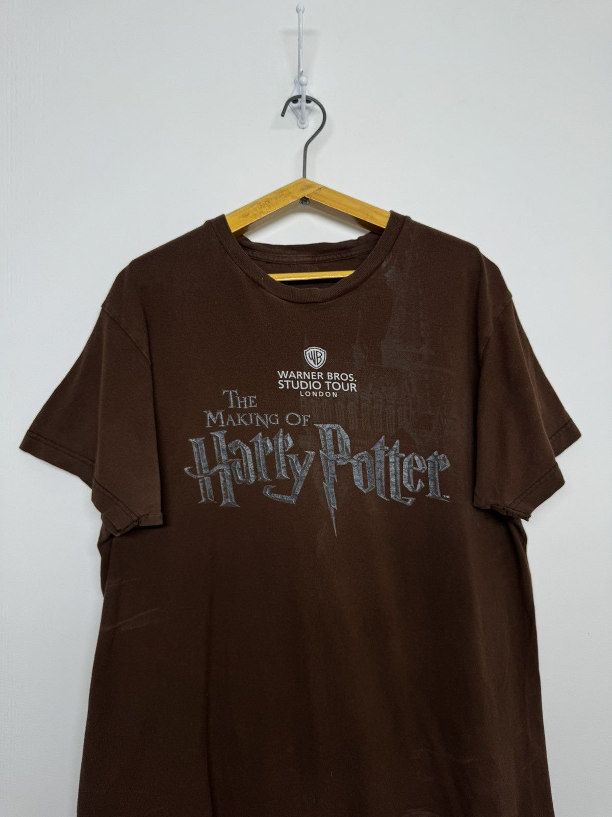 Vintage Vintage Y2k The Wizarding World of Harry Potter Brown Size US M / EU 48-50 / 2 - 6 Thumbnail
