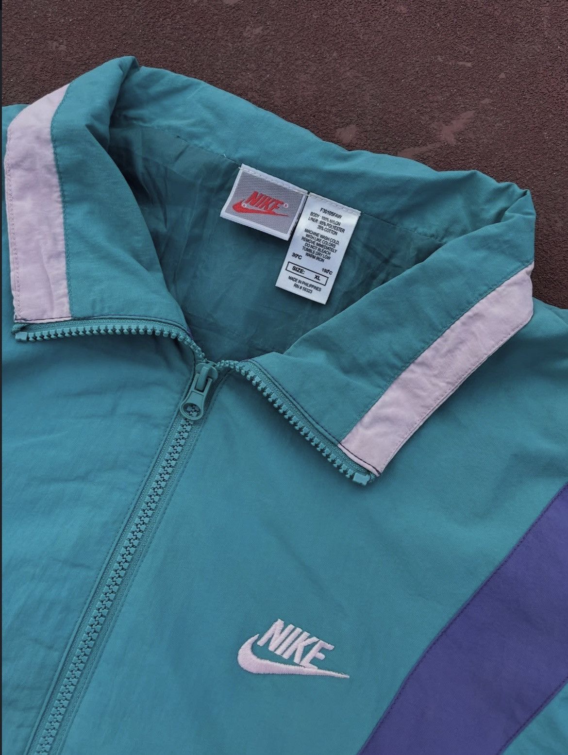 Nike Windbreaker Jacket Nike Size US XL / EU 56 / 4 - 2 Thumbnail