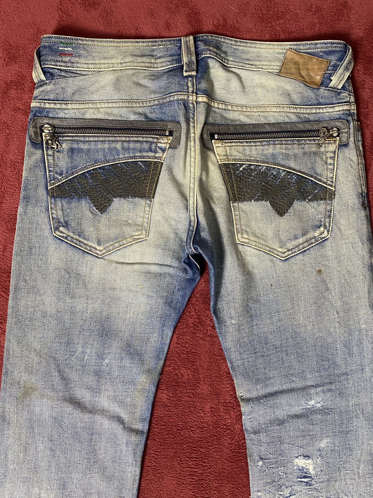 Diesel × Vintage Vintage Diesel Slammer Distressed Denim Size US 34 / EU 50 - 6 Thumbnail
