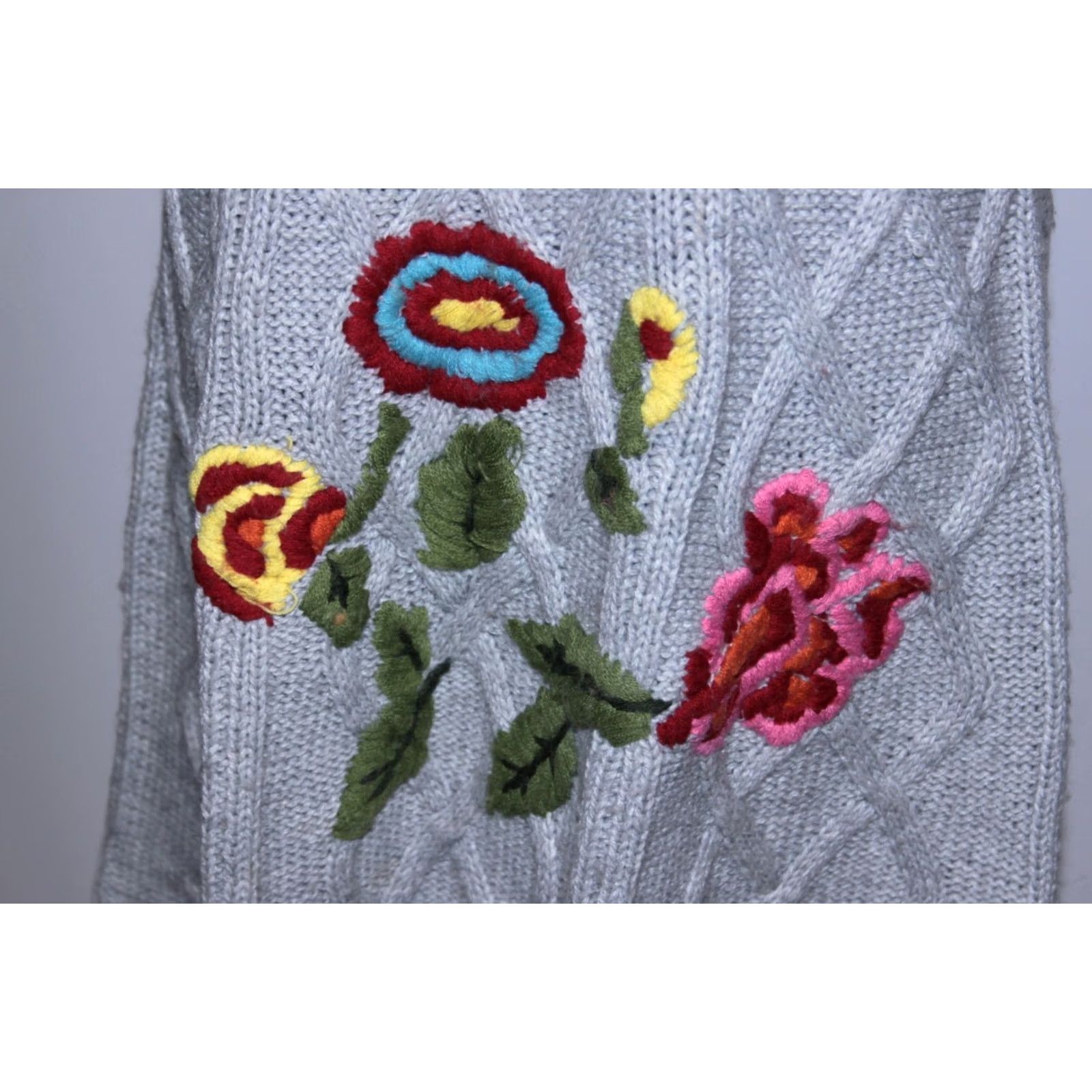 Desigual Desigual knit dress Womens Size L Grey A-Line Dress Size L / US 10 / IT 46 - 2 Thumbnail