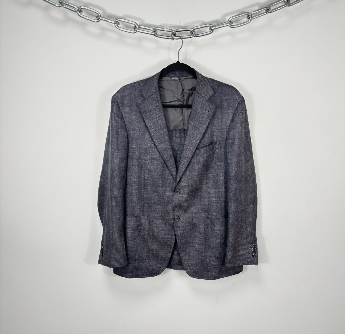Canali Canali 1934 Kei Men’s Rare Wool Silk Linen Blazer Jacket Size 40R - 1 Thumbnail