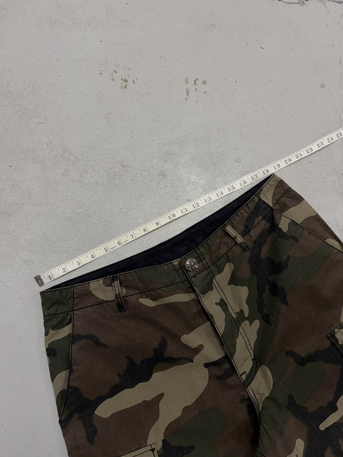 Chrome Hearts Chrome Hearts Leather Cross Patch Ripstop Camo Cargos W36 Size US 36 / EU 52 - 23 Thumbnail