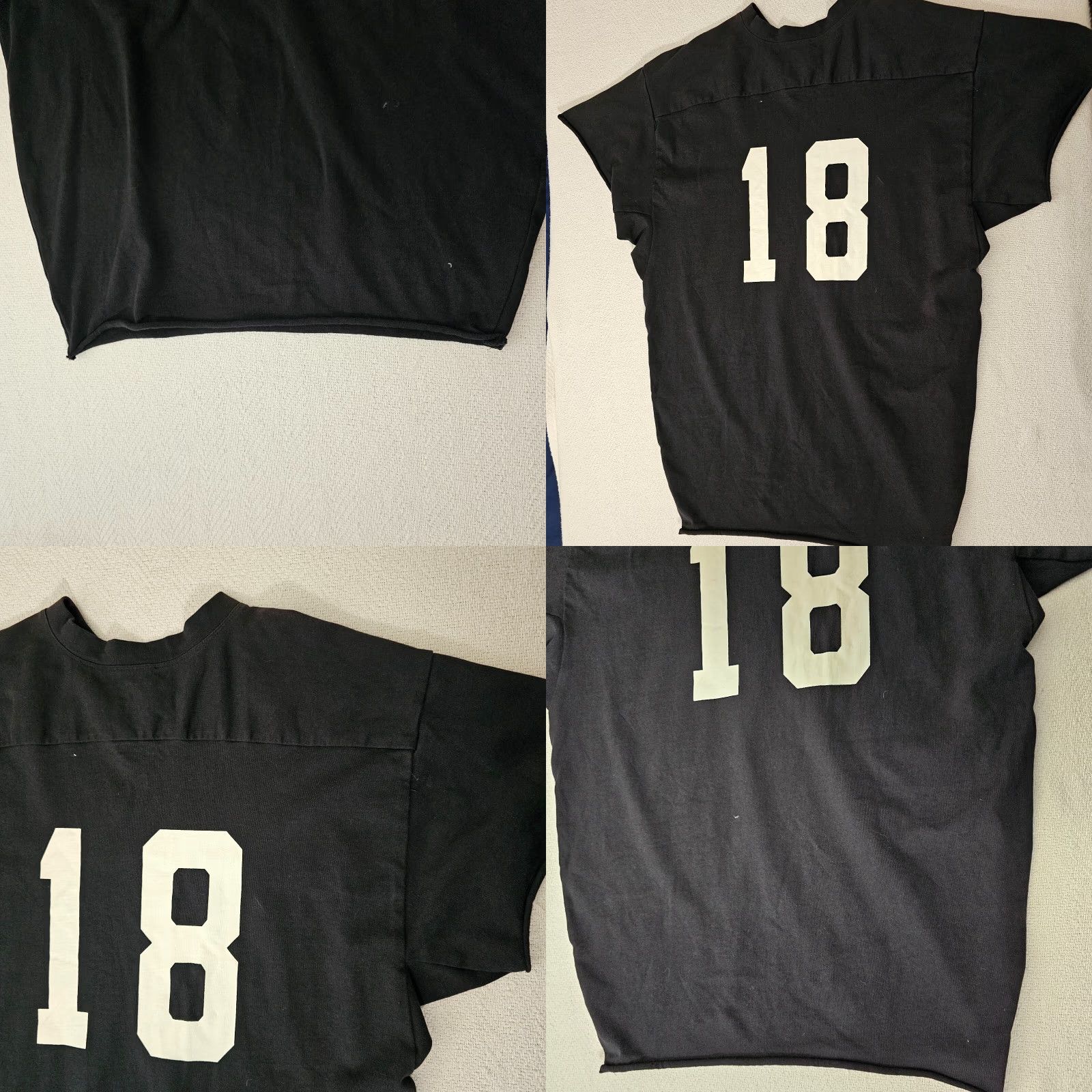 Vintage Kendall & Kylie Top Jersey #18 Graphic Black Short Sleeve Medium Size S / US 4 / IT 40 - 8 Thumbnail