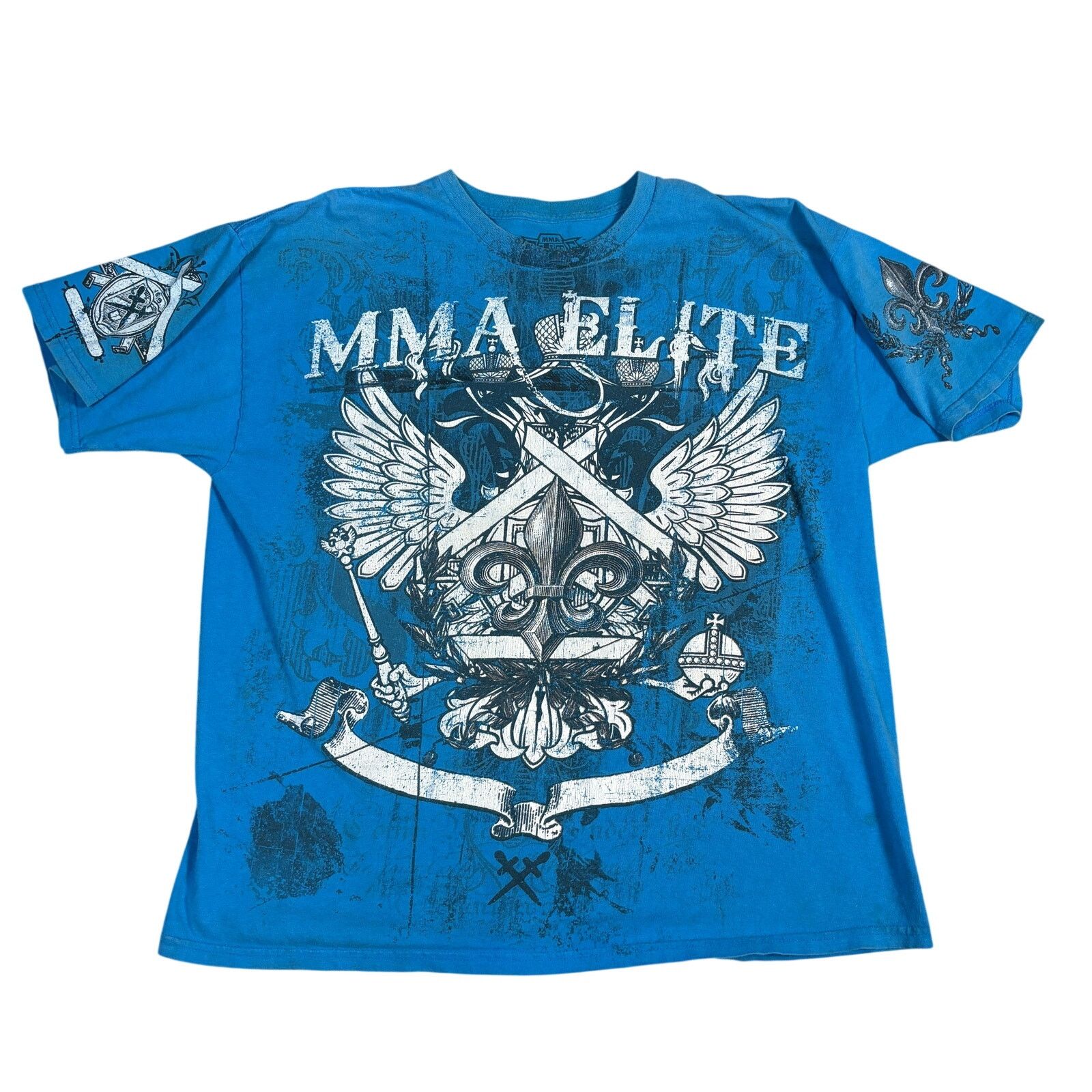Tapout vintage y2k 2000s MMA Elite all over print tshirt XL emo Size US XL / EU 56 / 4 - 3 Thumbnail