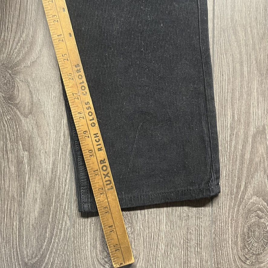 Levi's × Vintage Levis 502 Corduroy Black Pants 34 x 34 Vintage y2k Preppy Size US 34 / EU 50 - 8 Thumbnail