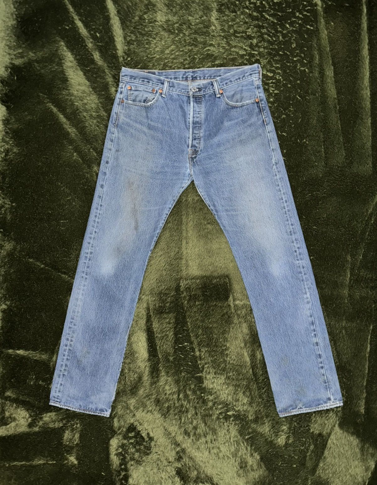 Levi's [W36/L34] Levi’s 501 Button Fly Vintage Wash Denim Pants Size US 36 / EU 52 - 1 Thumbnail
