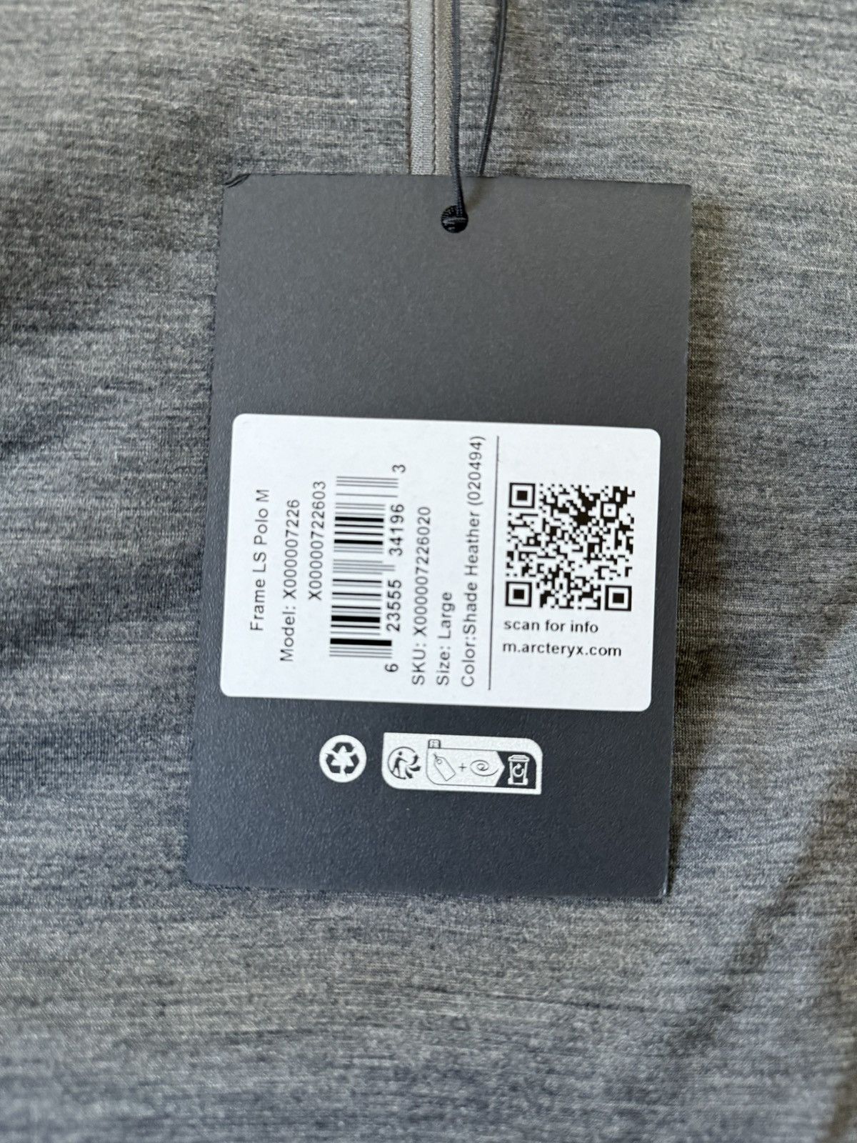 Veilance Veilance Frame Long Sleeve Polo Size US L / EU 52-54 / 3 - 5 Thumbnail
