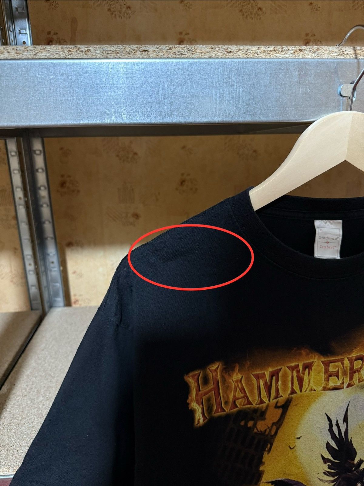 Band Tees × Vintage Vintage 2009 Hammer Fall No Sacrifice No Victory T-Shirt Size US XL / EU 56 / 4 - 6 Thumbnail