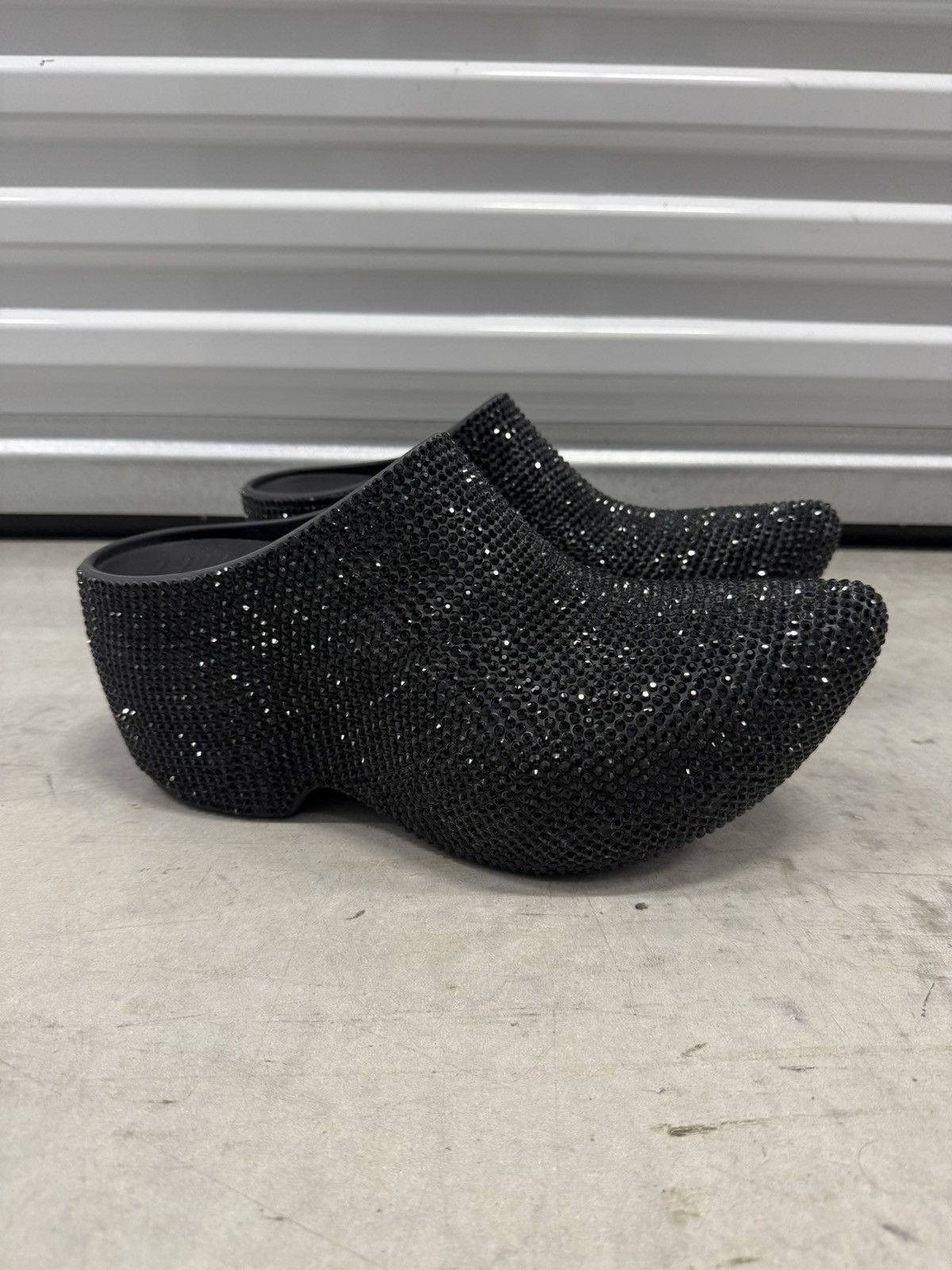 Balenciaga New Balenciaga Rhinestone Techoclogs Size US 10.5 / EU 43-44 - 1 Thumbnail