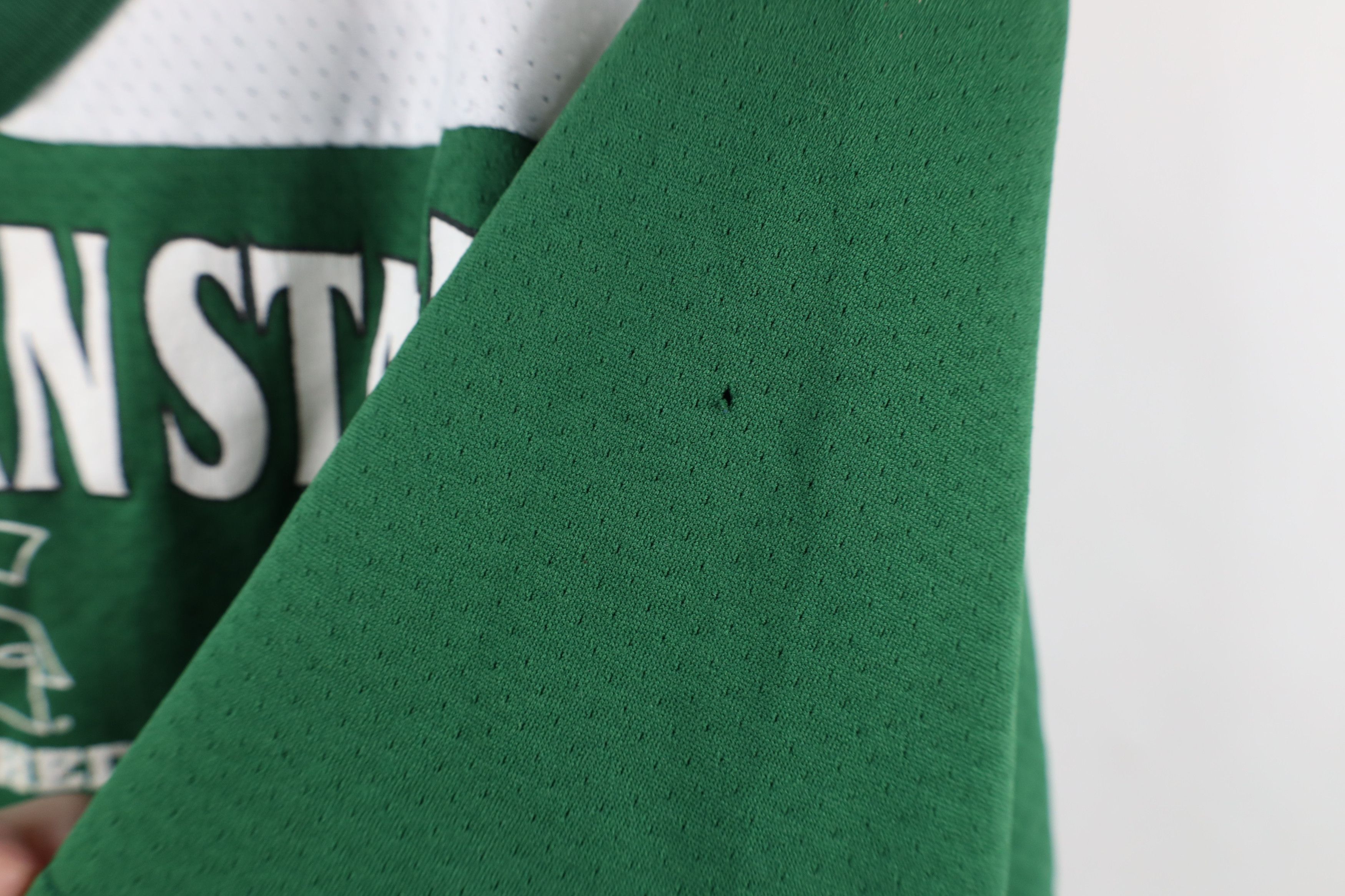 Majestic × Vintage Vintage 90s Majestic Michigan University Short Sleeve Jersey Size US XXL / EU 58 / 5 - 8 Thumbnail