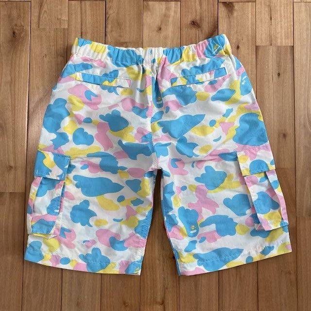 Bape BAPE Multi camo Nylon Cargo Shorts cotton candy camo ★size S Size US 30 / EU 46 - 3 Thumbnail