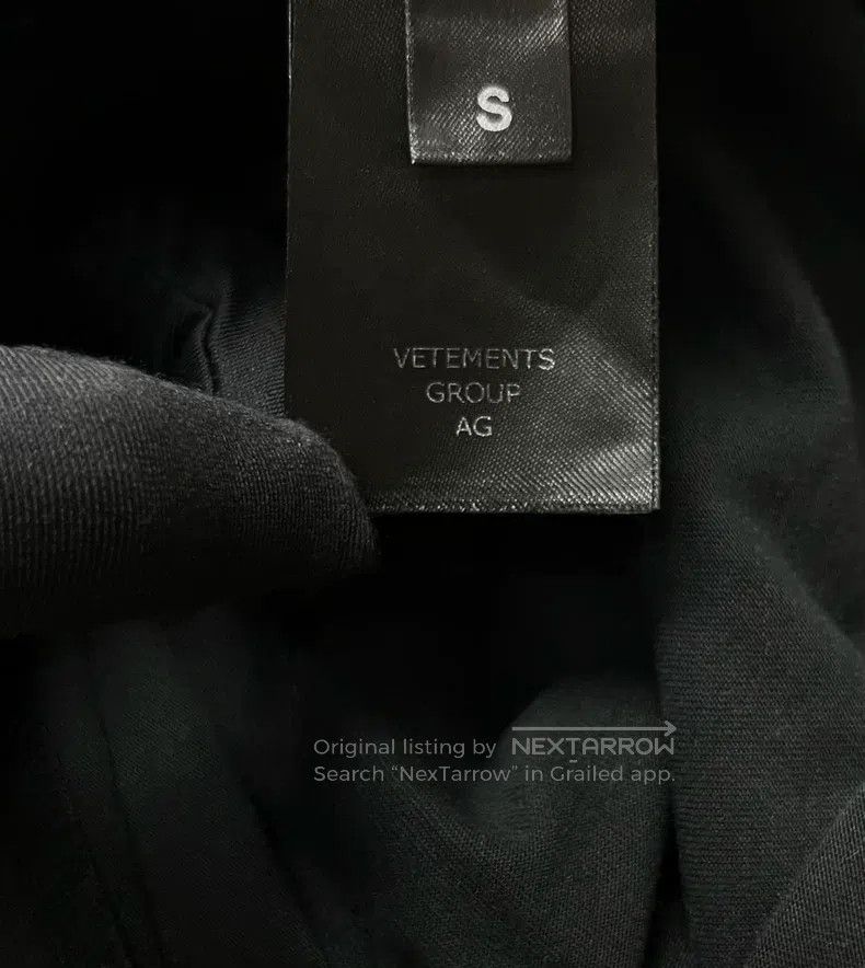 Vetements Vetements Washed and distressed black, graffiti multi-elem Size US S / EU 44-46 / 1 - 4 Thumbnail