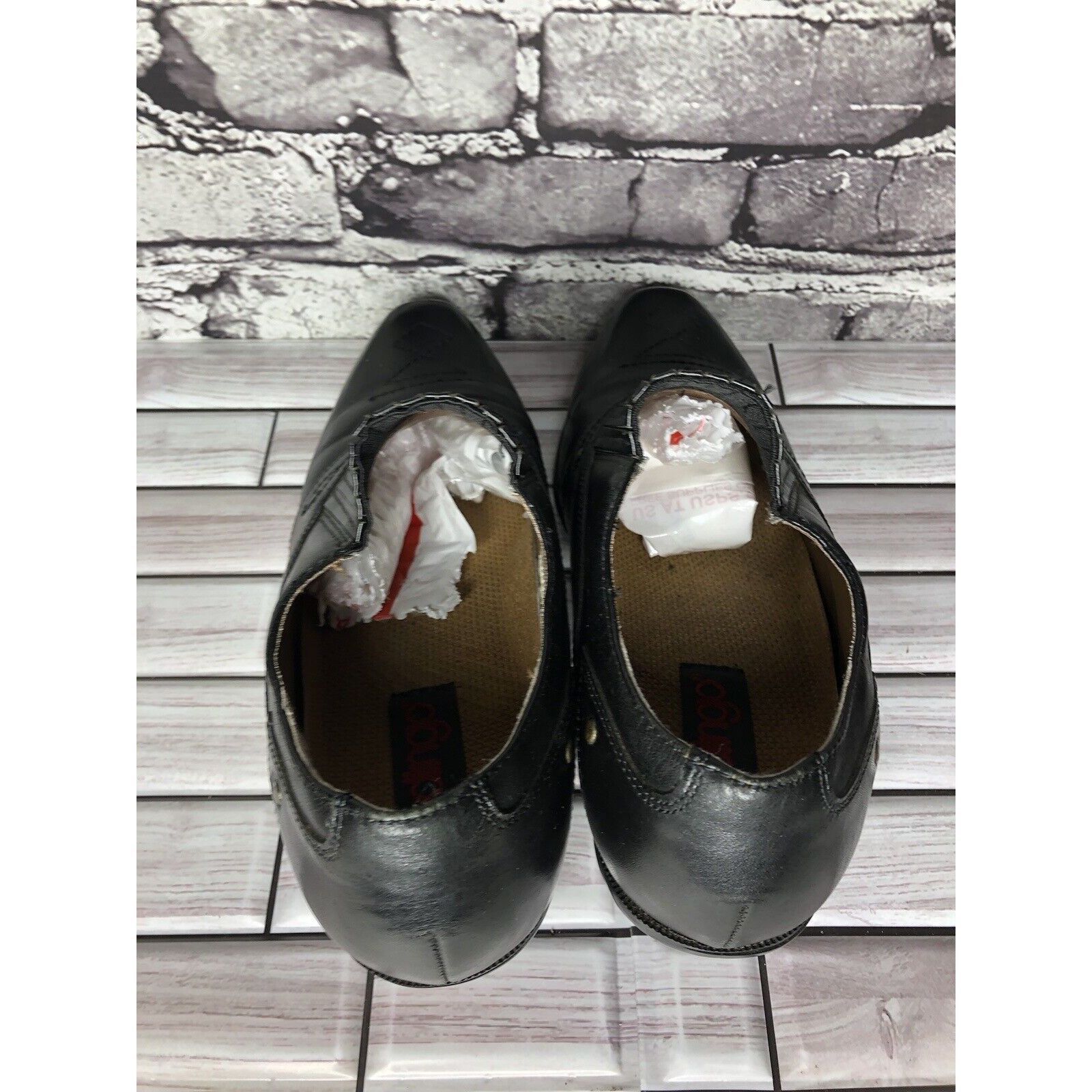 Other Dingo Black Leather Casual Low Cut Heel Booties Shoes Women Size US 9.5 / IT 39.5 - 14 Thumbnail