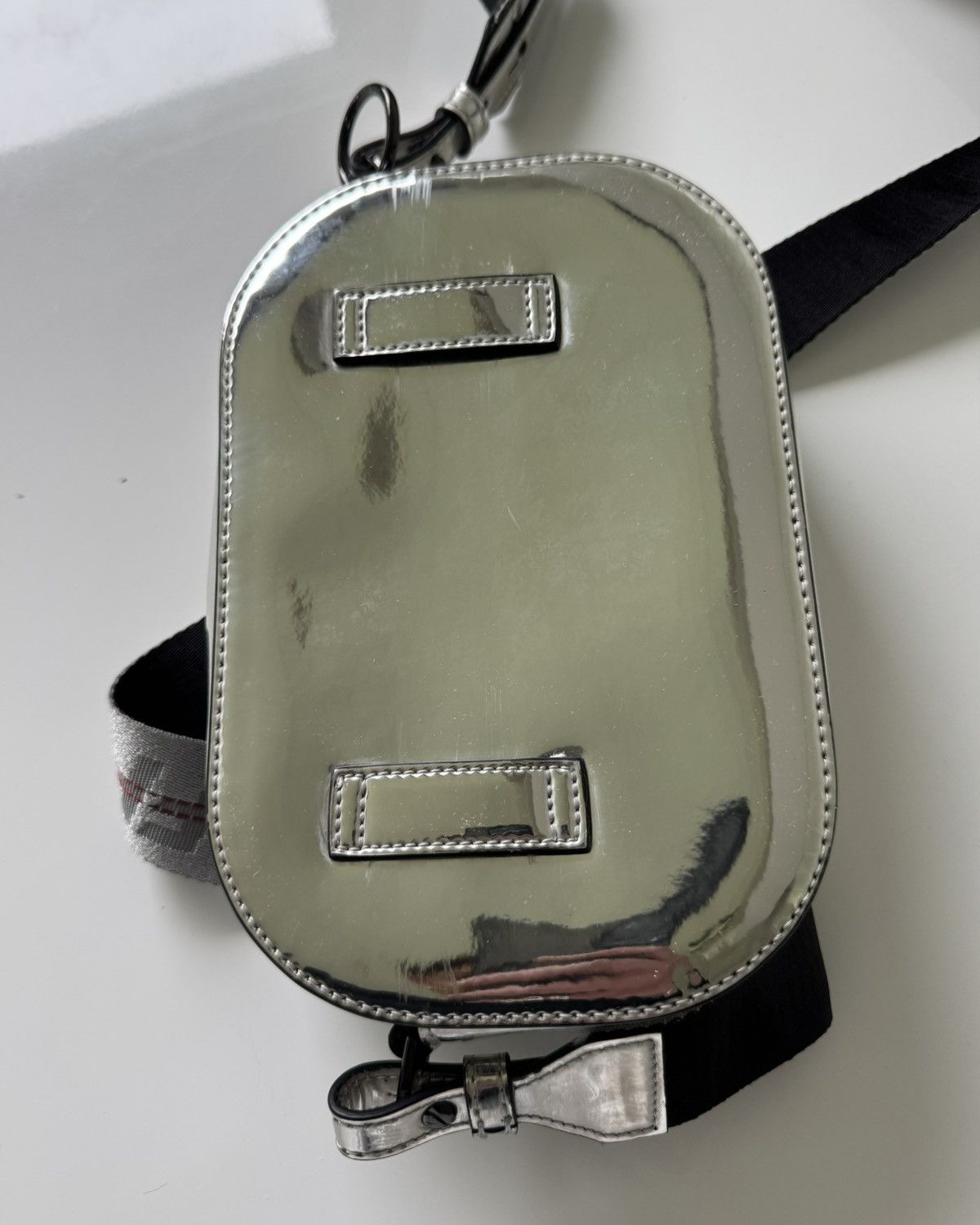 Off-White OFF-WHITE FW 18 Silver Mirror Camera Bag Size ONE SIZE - 19 Thumbnail