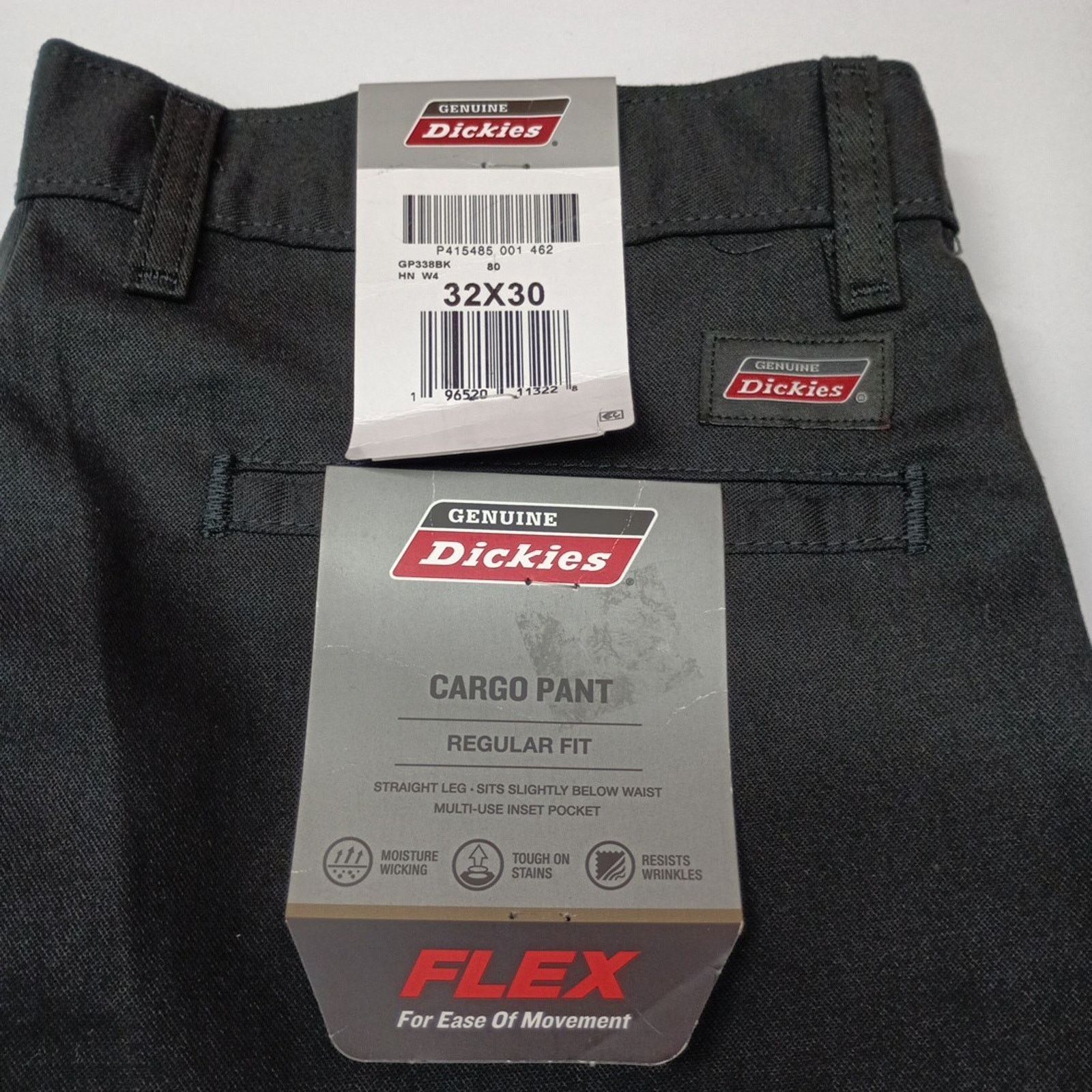 Dickies Dickies Cargo Pants Men's Size 32x30 Black Regular Straight Size US 32 / EU 48 - 2 Thumbnail