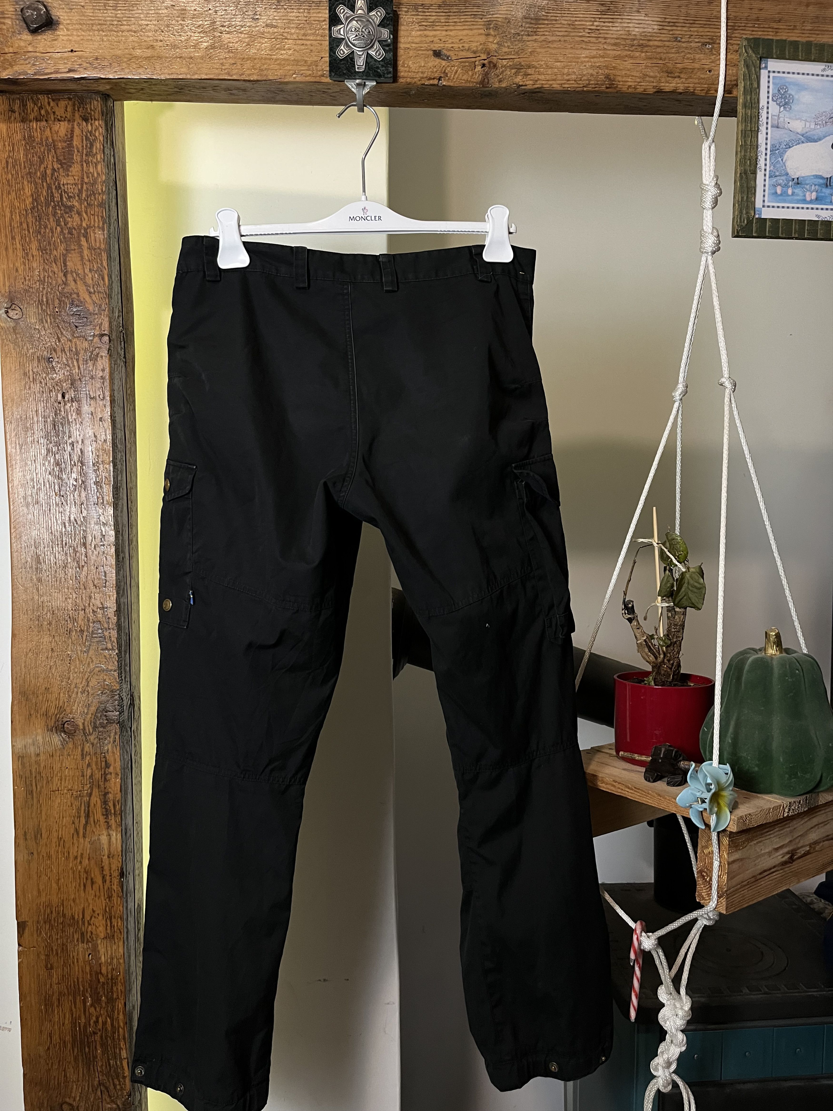 Fjallraven × Vintage Fjallraven Vidda Pro Trousers M Reg G-1000 Cargo Pants Size US 34 / EU 50 - 2 Thumbnail