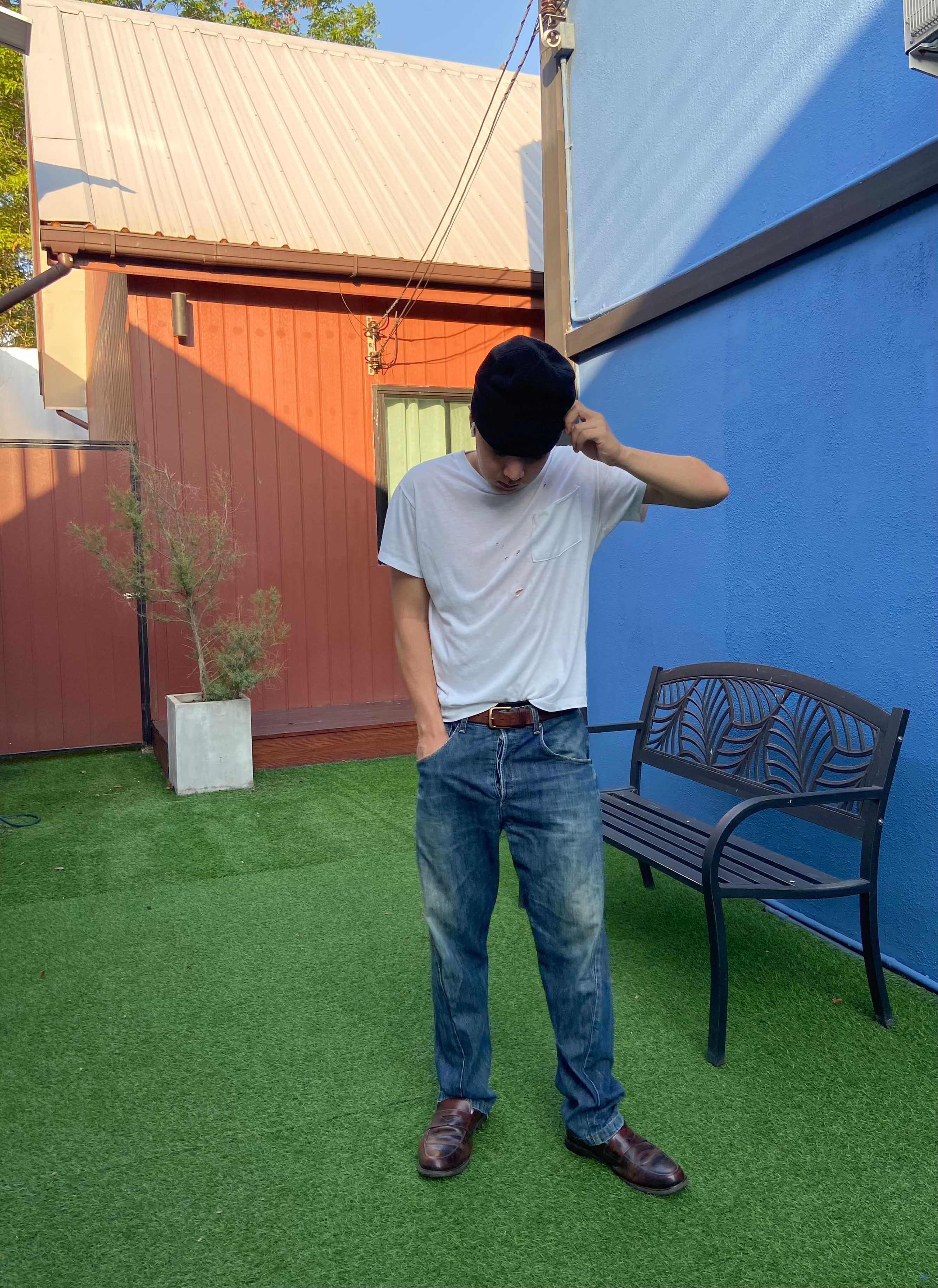 Levi's Y2K Levis Engineered Distressed Jeans Size US 34 / EU 50 - 6 Thumbnail