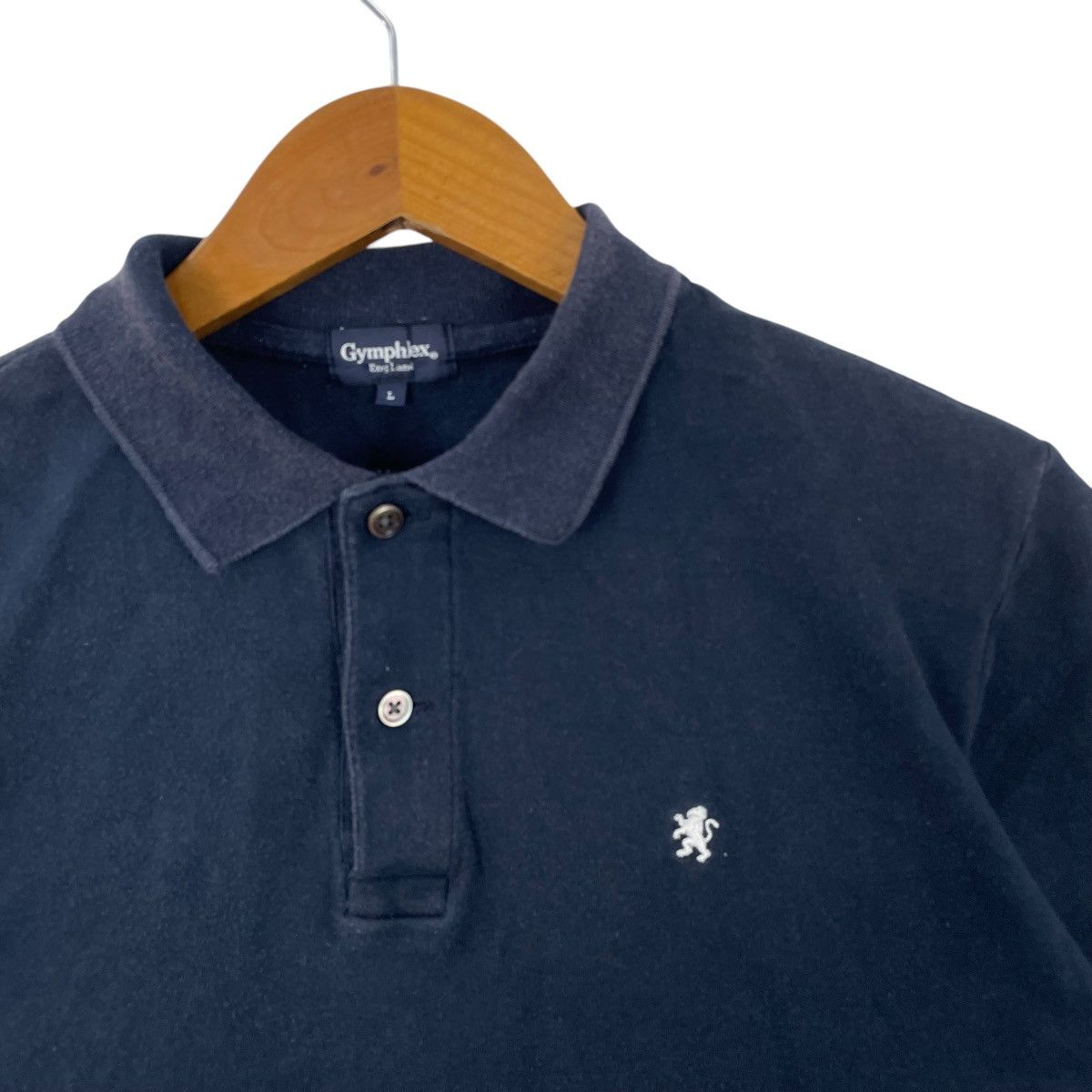 Japanese Brand Gymphlex England Polo Tee Shirt Size US L / EU 52-54 / 3 - 3 Thumbnail