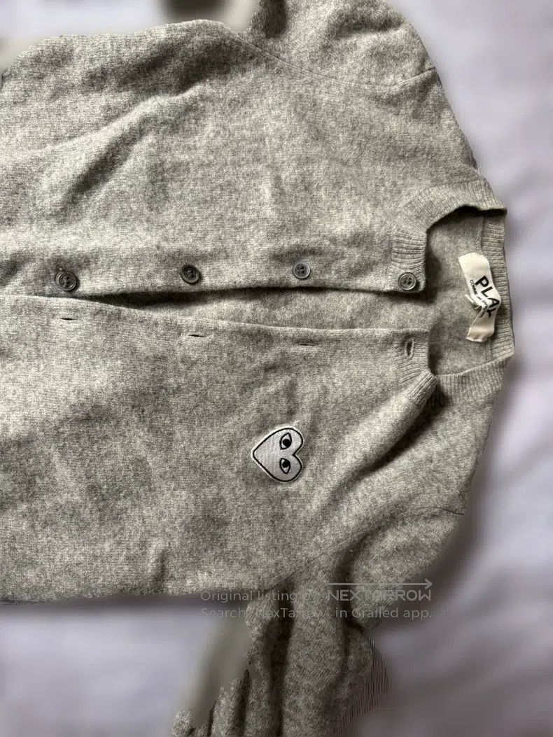 Comme des Garcons Comme Des Garcons Grey sweater cardigan Size XS / US 0-2 / IT 36-38 - 1 Thumbnail
