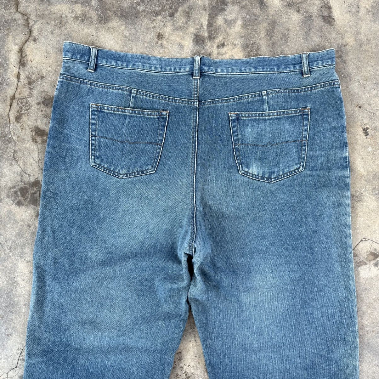 Japanese Brand W42 VINTAGE JAPANESE FADED RIPPED JEAN DENIM PANTS Size US 42 / EU 58 - 8 Thumbnail