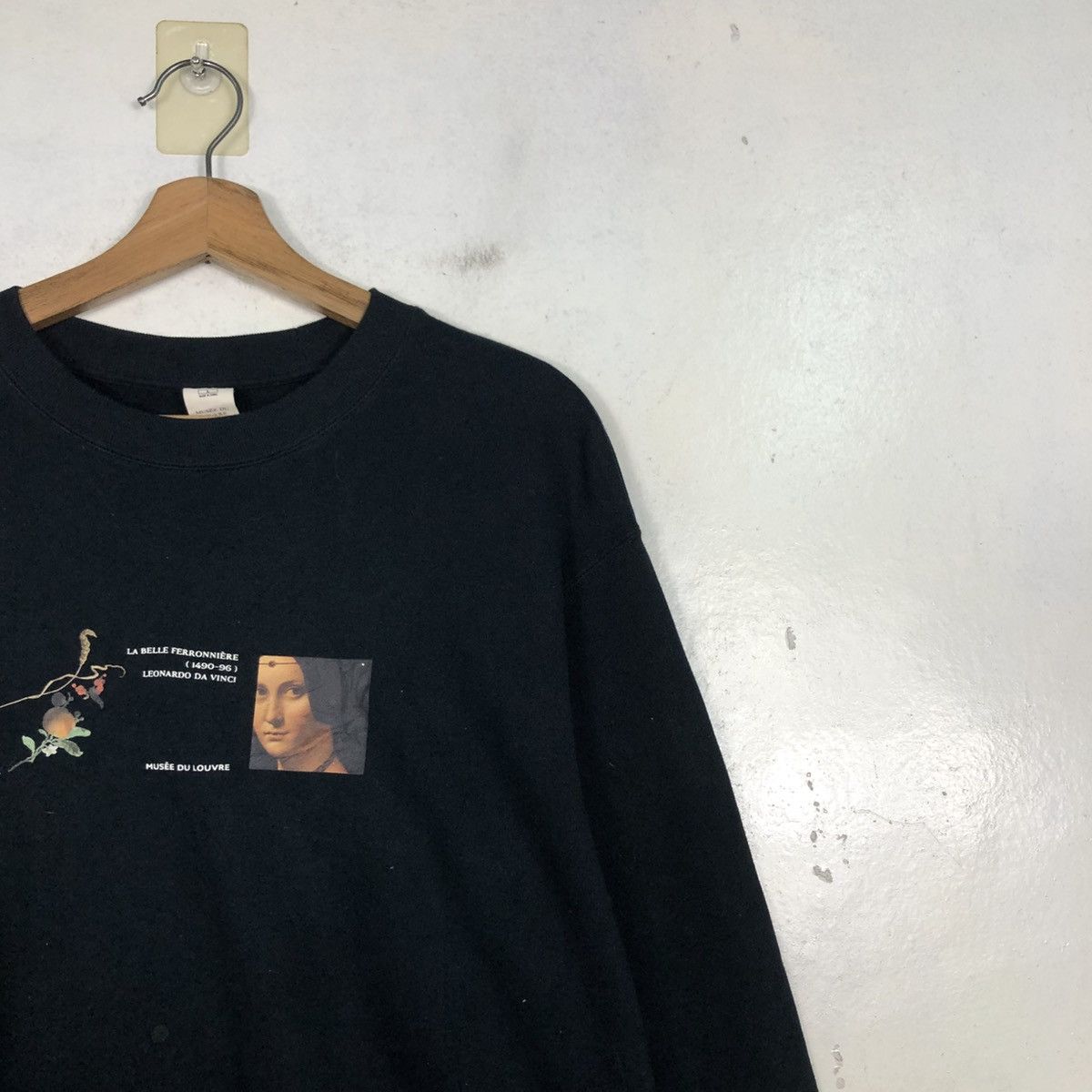 Japanese Brand 📌Vintage Sweatshirt Musee Du Louvre Big Logo Size US L / EU 52-54 / 3 - 8 Thumbnail