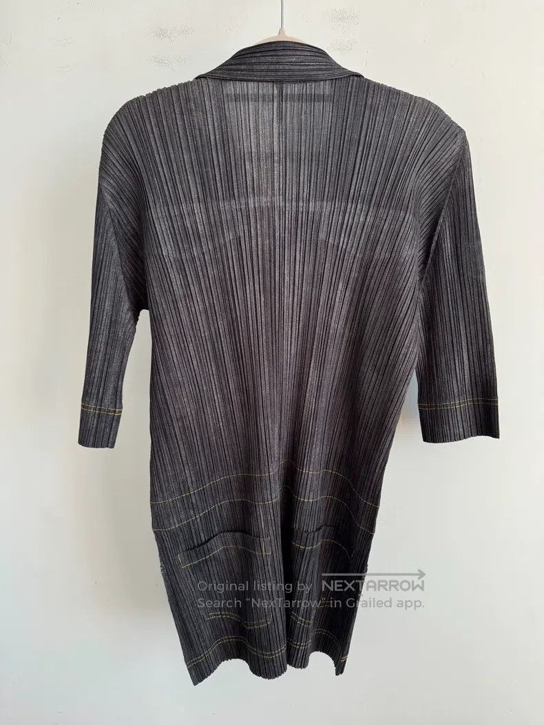 Issey Miyake Issey Miyake Black Denim Coat Size L / US 10 / IT 46 - 2 Thumbnail