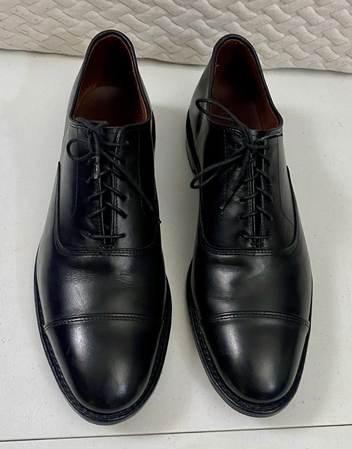 Allen Edmonds Allen Edmonds Park Avenue Cap-Toe Balmoral Oxfords 10.5 D Size US 10.5 / EU 43-44 - 6 Thumbnail