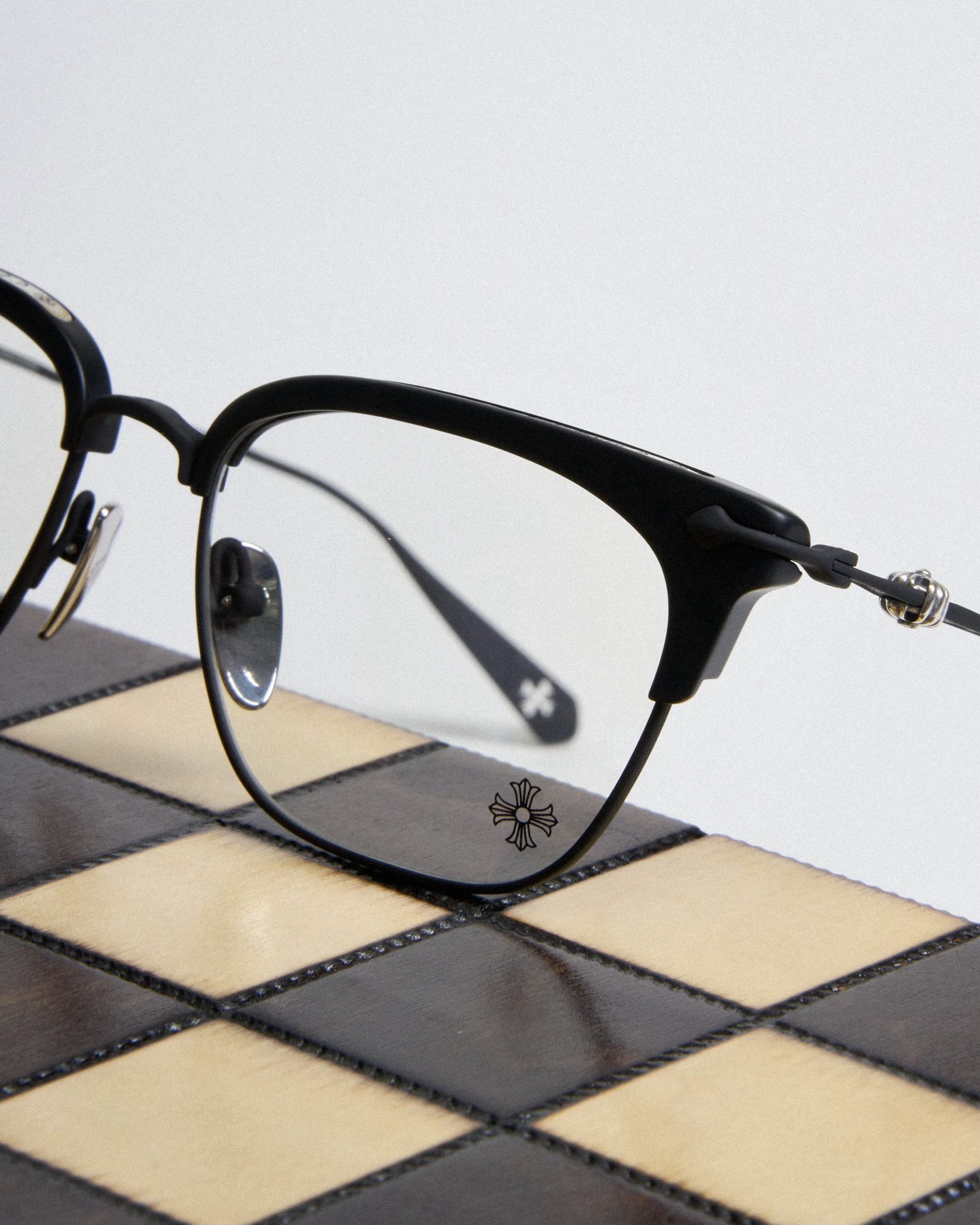 Chrome Hearts CHROME HEARTS SLUNTRADICTION (54) MBK GLASSES Size ONE SIZE - 3 Thumbnail