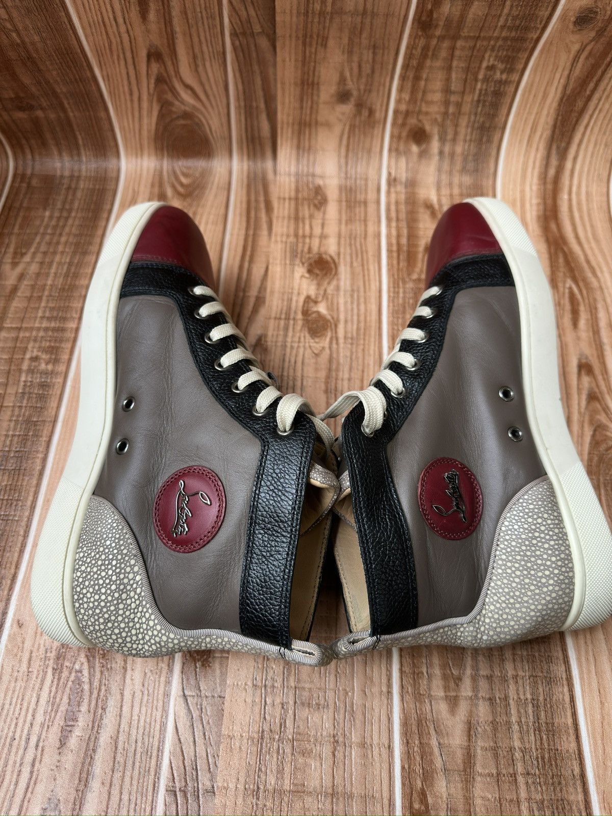Christian Louboutin Christian Louboutin Orlatto High Brown Burgundy Size US 10 / EU 43 - 8 Thumbnail