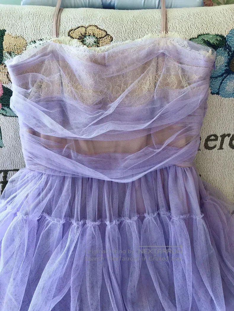Valentino Valentino Lavender lace princess dress Size M / US 6-8 / IT 42-44 - 4 Thumbnail