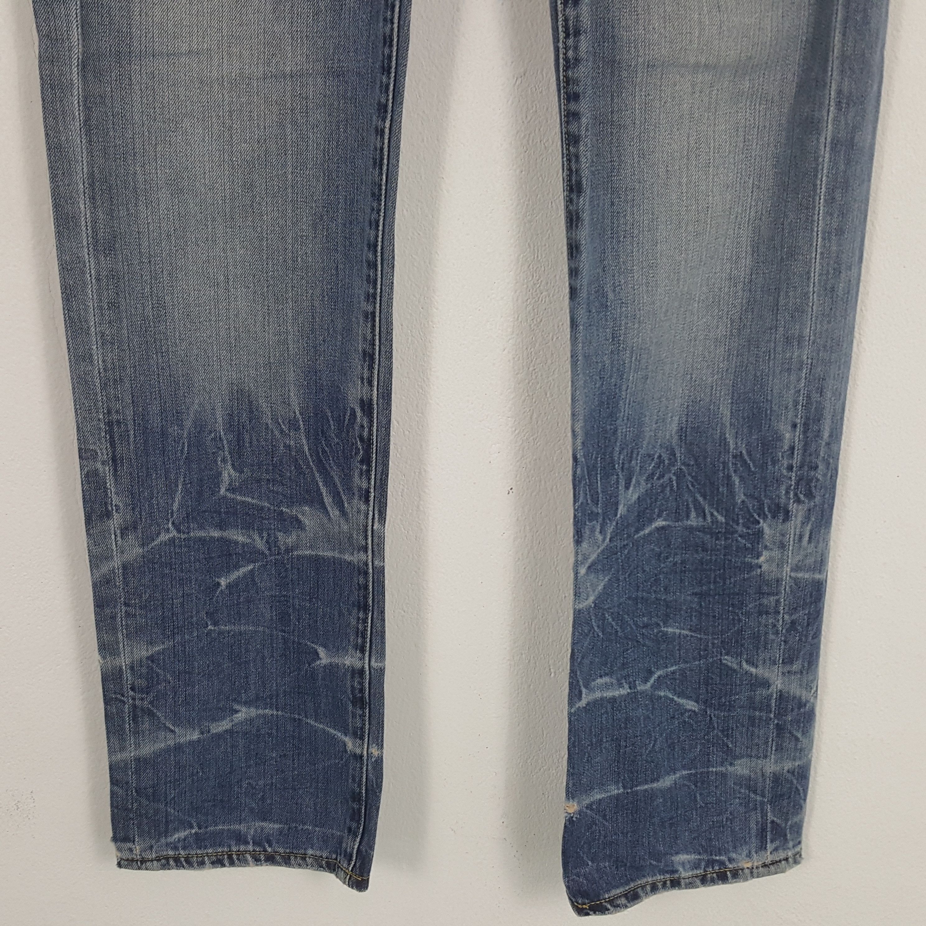 Christian Audigier × Ed Hardy × Vintage Vintage Ed Hardy Christian Audigier Custom Art Denim Jeans Size US 32 / EU 48 - 6 Thumbnail
